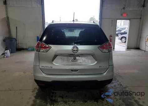 2015 Nissan Rogue S из США, поврежденный, VIN KNMAT2MV3FP587047